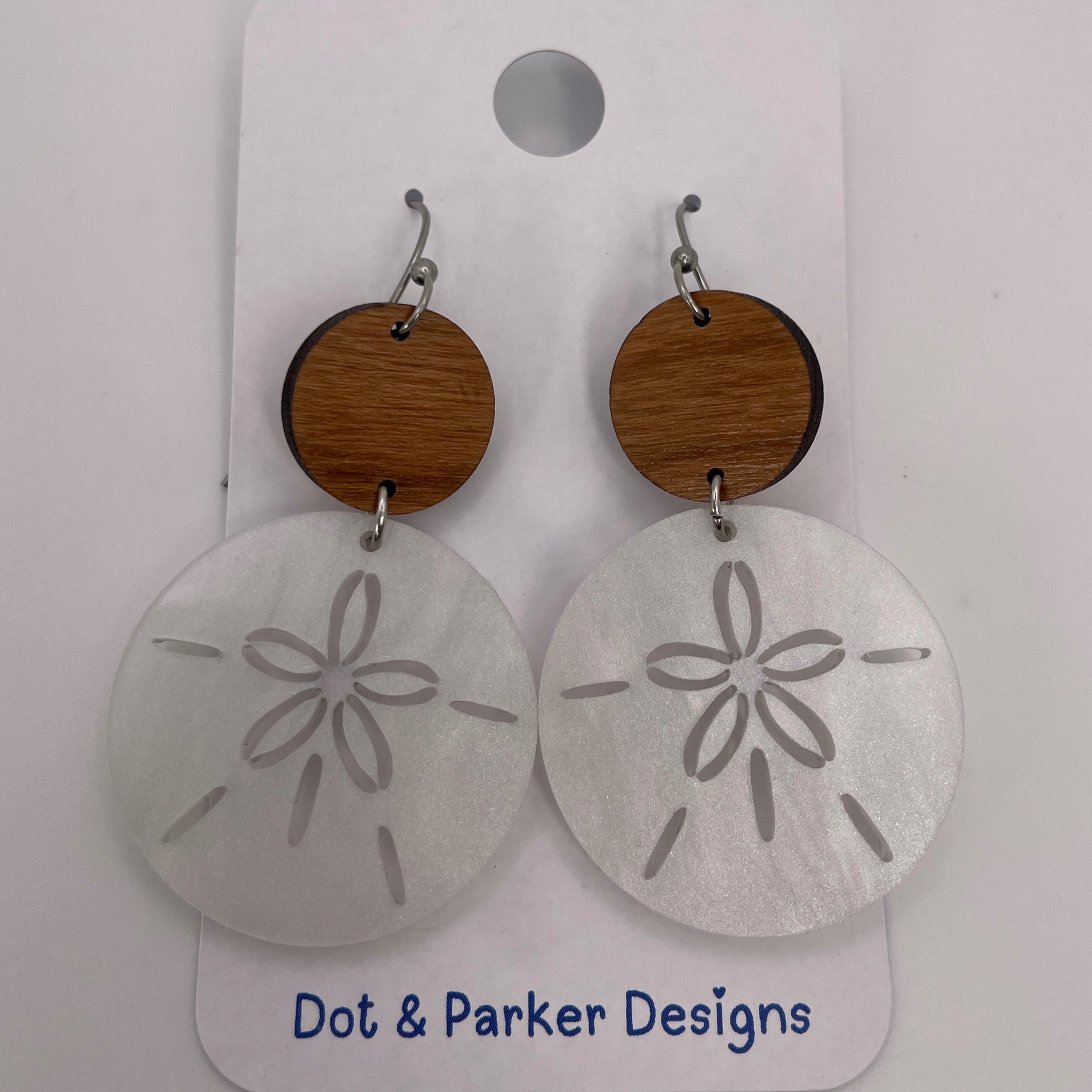 Sand Dollar Earrings